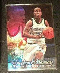 Stephon Marbury [Row 1] #11 Basketball Cards 1996 Flair Showcase Prices