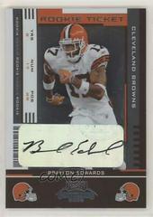 Braylon Edwards [Autograph] #112 Football Cards 2005 Playoff Contenders Prices