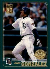 Juan Gonzalez [Home Team Advantage] #25 Baseball Cards 2001 Topps Prices