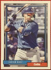 Javier Baez Baseball Cards 2021 Topps Update 1992 Redux Prices
