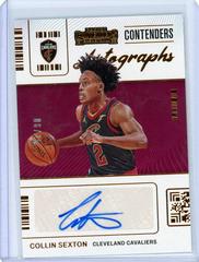 Collin Sexton [Bronze] #CA-CSX Basketball Cards 2021 Panini Contenders Contenders Autographs Prices
