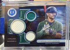 Julio Rodriguez #TTR-JR Baseball Cards 2024 Topps Tribute Triple Relic Prices