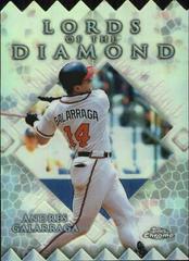 Andres Galarraga [Refractor] #LD13 Baseball Cards 1999 Topps Chrome Lords of the Diamond Prices