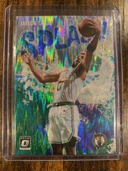 Jayson Tatum [Green Shock] #12 Basketball Cards 2021 Panini Donruss Optic Splash Prices