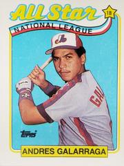 Andres Galarraga [All Star] Baseball Cards 1989 Topps Prices