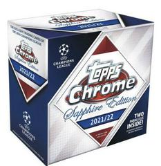 Hobby Box Soccer Cards 2021 Topps Chrome Sapphire UEFA Champions League Prices