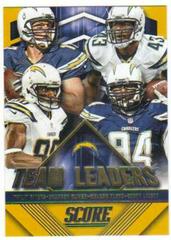 San Diego Chargers #27 Football Cards 2015 Panini Score Team Leaders Prices
