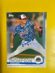 Keegan Thompson [Autograph] #105 Baseball Cards 2019 Topps Pro Debut Prices