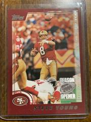 Steve Young Football Cards 2000 Topps Season Opener Prices