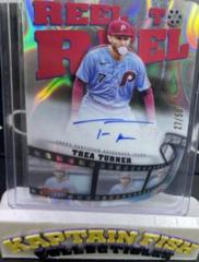Trea Turner [Lava] Baseball Cards 2023 Bowman's Best Reel to Die Cut Autographs Prices