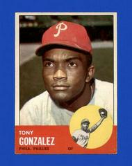 Tony Gonzalez #32 Baseball Cards 1963 Topps Prices