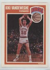 Kiki Vandeweghe #106 Basketball Cards 1989 Fleer Prices