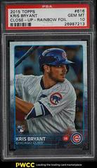 Kris Bryant [Close Up Rainbow Foil] #616 Baseball Cards 2015 Topps Prices