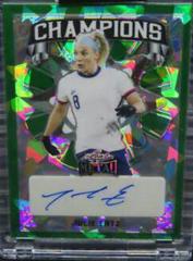 Julie Ertz [Green Crystal] Soccer Cards 2022 Leaf Metal Champions Autographs Prices