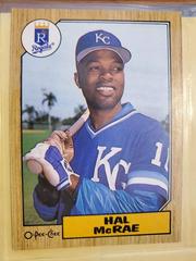 Hal McRae #246 Baseball Cards 1987 O Pee Chee Prices