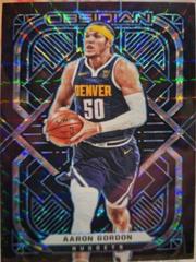 Aaron Gordon [Blue Finite] #33 Basketball Cards 2020 Panini Obsidian Prices
