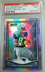 Rob Gronkowski [Refractor] #BCR25 Football Cards 2010 Bowman Chrome Rookie Preview Prices