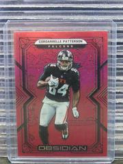 Cordarrelle Patterson [Red Flood] #10 Football Cards 2022 Panini Obsidian Prices