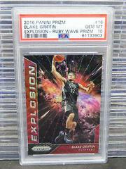 Blake Griffin [Ruby Wave Prizm] #16 Basketball Cards 2016 Panini Prizm Explosion Prices