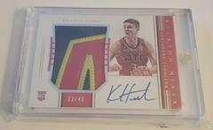 Kevin Huerter [Patch Autograph] Basketball Cards 2018 Panini National Treasures Prices