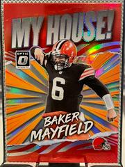 Baker Mayfield #MH-10 Football Cards 2021 Panini Donruss Optic My House Prices