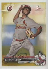 Sandy Alcantara [Gold] #BP43 Baseball Cards 2017 Bowman Prospects Prices