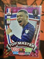 Kylian Mbappe #6 Soccer Cards 2022 Panini Adrenalyn XL FIFA World Cup Qatar Prices