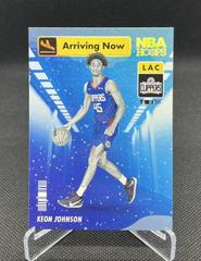 Keon Johnson [Winter] #11 Basketball Cards 2021 Panini Hoops Arriving Now Prices