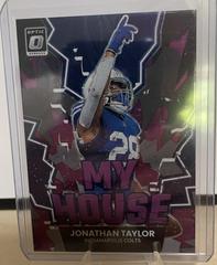 Jonathan Taylor [Purple Stars] #MH-14 Football Cards 2022 Panini Donruss Optic My House Prices
