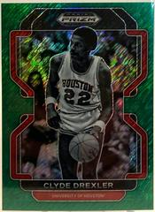 Clyde Drexler [Green Shimmer] Basketball Cards 2022 Panini Prizm Draft Picks Prices