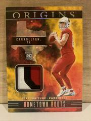 Clayton Tune [Gold] #HR-CTU Football Cards 2023 Panini Origins Hometown Roots Prices