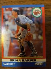 Brian Harper #46 Baseball Cards 1991 Score Superstars Prices