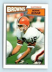 Bernie Kosar #22 Football Cards 1987 Topps American UK Prices
