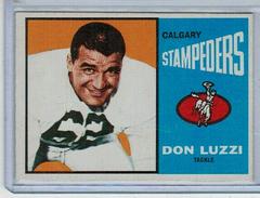 Don Luzzi #15 Football Cards 1964 Topps CFL Prices