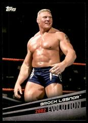 Brock Lesnar #E-8 Wrestling Cards 2018 Topps WWE Evolution Prices
