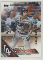 Joc Pederson #263 Baseball Cards 2016 Topps Limited Edition Prices
