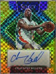 Chauncey Billups [Gold Prizm] Basketball Cards 2021 Panini Select Signatures Prices