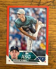 George Kirby [Red] #ASG-36 Baseball Cards 2023 Topps Update All Star Game Prices