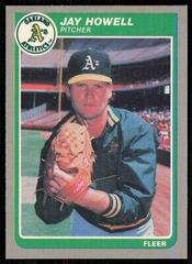 Jay Howell Baseball Cards 1985 Fleer Update Prices