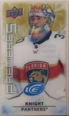 Spencer Knight [Gold] #MI-30 Hockey Cards 2021 Upper Deck Ice Premieres Mini Prices