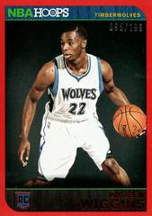 Andrew Wiggins [Red] #261 Basketball Cards 2014 Panini Hoops Prices