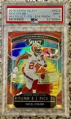 Nick Chubb [Tie-Dye Prizm] #RS-23 Football Cards 2018 Panini Select Rookie Selections Prices