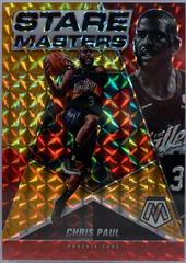 Chris Paul [Gold] #4 Basketball Cards 2021 Panini Mosaic Stare Masters Prices