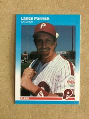 Lance Parrish Baseball Cards 1987 Fleer Update Glossy Prices