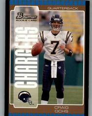 Craig Ochs [Bronze] #238 Football Cards 2005 Bowman Prices
