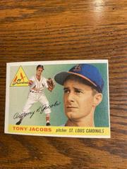 Tony Jacobs #183 Baseball Cards 1955 Topps Prices
