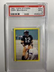 Terry Bradshaw #263 Football Cards 1982 Topps Stickers Prices