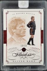 Oliver Kahn [Ruby] #113 Soccer Cards 2016 Panini Flawless Prices