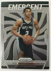 Keldon Johnson [Silver Prizm] Basketball Cards 2019 Panini Prizm Emergent Prices