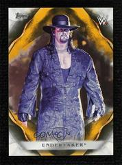 Undertaker [Gold] Wrestling Cards 2019 Topps WWE Undisputed Prices